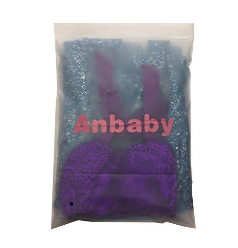 Anbaby Sequined Girls Skirt/Romper Dress/Mermaid Halloween Clothes 18-36Months Purple+Blue - Image 3