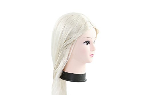 Game of Throne Daenerys Targaryen White Long Hair Women's Wig Cosplay Halloween Custome - Image 5