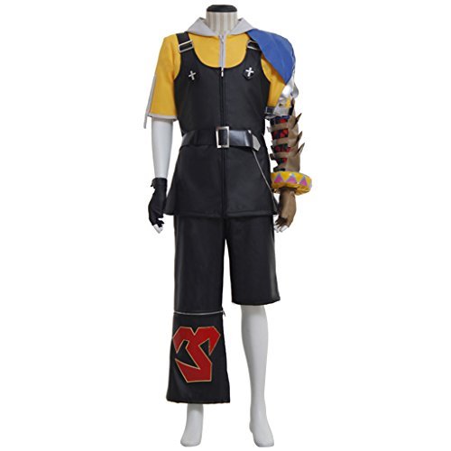 CosplayDiy Men's Halloween Costume Suit for Final Fantasy 10 Tidus Cosplay L