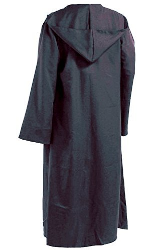 Men TUNIC Hooded Robe Cloak Knight Fancy Cool Cosplay Costume