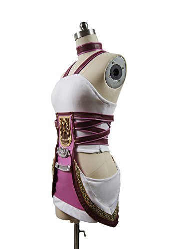Mtxc Women's Final Fantasy XIII Cosplay Serah Outfit Size XX-Large White - Image 2