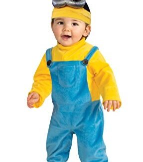 Rubie's Costume Co Baby Boys' Minion Kevin Romper Costume, Yellow, 3-4 Years