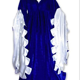 Scalloped Renaissance Medieval Dress SCA Ren Faire Game of Thrones LOTR