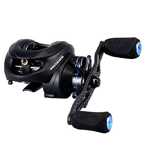 NEW KastKing Assassin Carbon Baitcasting Reel, Only 5.7 OZ, 16.5 LB Carbon Fiber Drag, 11+1 BB, Dual Brakes, Our Lightest Baitcaster Fishing Reel, Affordable!(Left Handed)