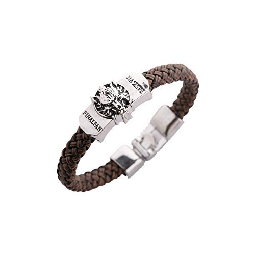 Final Fantasy Cosplay Game Braided Bracelet w/Gift Box by Superheroes