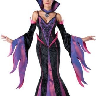 InCharacter Costumes Women's Dark Sorceress Costume, Purple/Black, X-Large