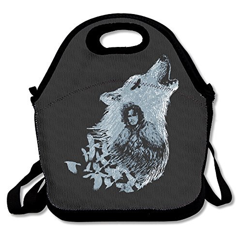 Jon Snow Game Of Thrones Wolf Travel Tote Bag Satchel Bag