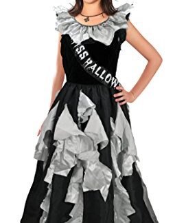 11-13 Years Girls Zombie Prom Queen Costume