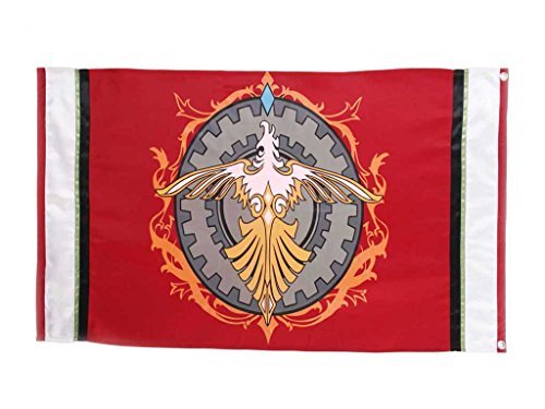 Mtxc Final Fantasy Type-0 Cosplay Accessories Suzaku Group 0 Suzaku Flag Red