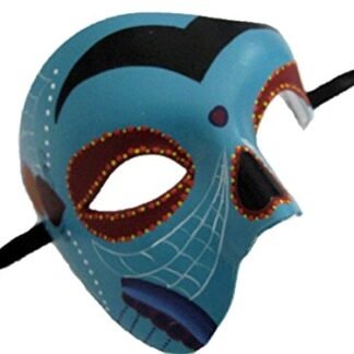 Day Of The Dead Phantom Mask Adult Dia de los Muertos Costume Accessory New BLU