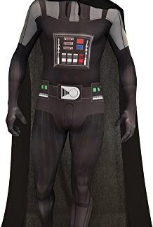 Adult-Costume Darth Vader Skin Suit Adult Costume Lg Halloween Costume