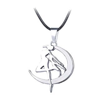 Touirch Anime Sailor Moon Jupiter Princess Pendant Make Up Necklace Jewelry Cosplay (C)
