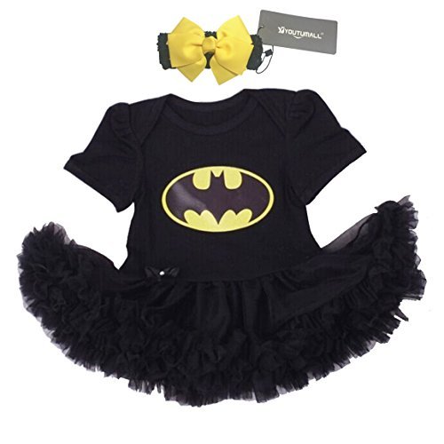Infant Baby Cool Costume Newborn Girls Party Dress Cosplay (S: 0-3 months)