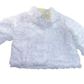 Baby Dove Baby-girls Faux Fur Swirles Jacket