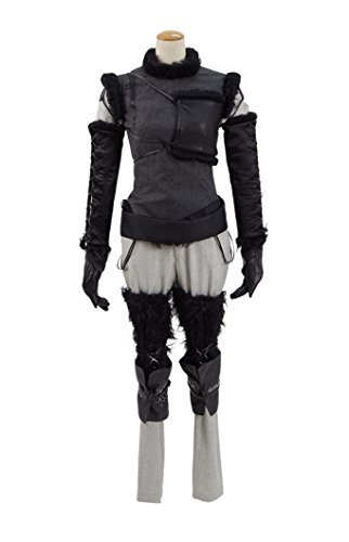 2017 Hot Sci-Fi Action Game A2 Costume Black Cosplay Outfit (US Women-S, Black)