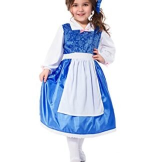 Little Adventures Traditional Beauty Day Dress Girls Costume - Large (5-7 Yrs)