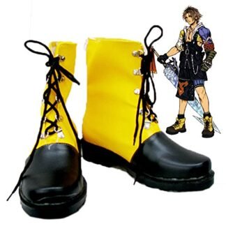 Final Fantasy 10 FF10 Tidus Cosplay Shoes Boots Custom Made 2