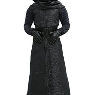 Adult Kylo Ren Hooded Cloak & Scarf & Gloves Outfit Costume for Halloween Cosplay L