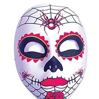 Women's Day Of The Dead Spider Mask