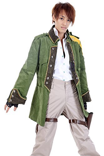 De-Cos Final Fantasy XIII Cosplay Costume Sazh Katzroy Outfit 1st Ver Set