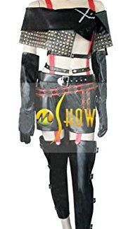 Mtxc Women's Final Fantasy XII Cosplay Costume Paine Full Set Size Small Black