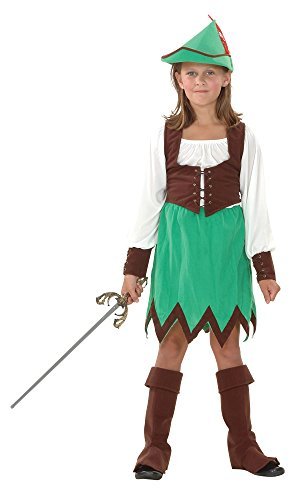 Small Girls Deluxe Robin Hood Costume