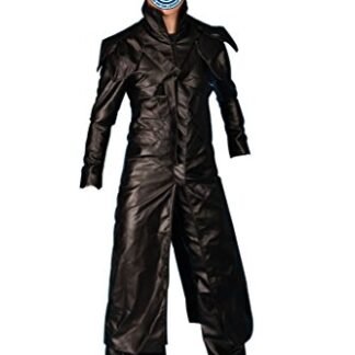 Mtxc Men's Final Fantasy VII Cosplay Costume Yazoo Size XXXL-Plus Black