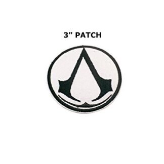 Athena Assassins Creed Logo Embroidered Iron/Sew-on Applique Patch