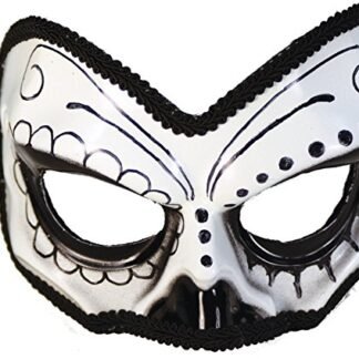 Day of the Dead Tuxedo Skull Eye Mask