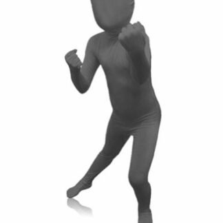 SecondSkin Full Body Spandex/Lycra Suit (Kids M, Black)