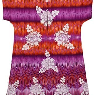 African Planet Women Kaftan Caftan Cotton Zipper Lounger House Dress Gown (28)