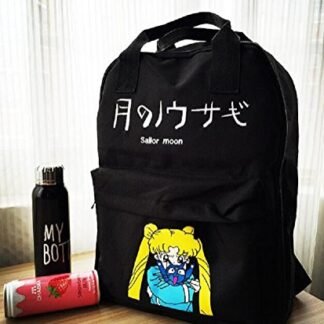 YOYOSHome® Anime Sailor Moon Cartoon Tsukino Usagi Luna Cosplay Backpack School Bag