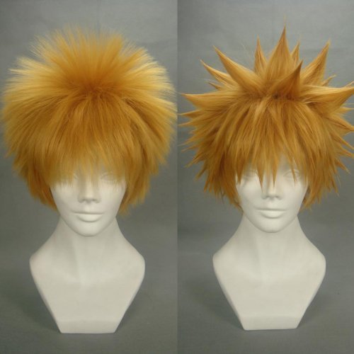 Tqglobal 12' Cloud Strife Blonde Cosplay Wig -- BLEACH Kurosaki Ichigo by Tqglobal