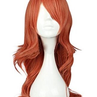 Mtxc Final Fantasy XIII Cosplay Oerba Dia Vanille Wig Orange