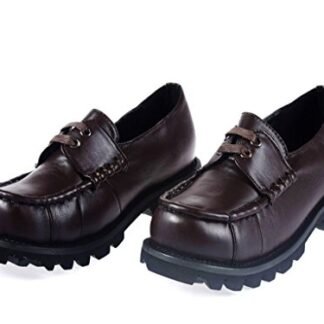 Mtxc Women's Final Fantasy£ºType-0 Cosplay Cater Uniform Shoes Brown US 9