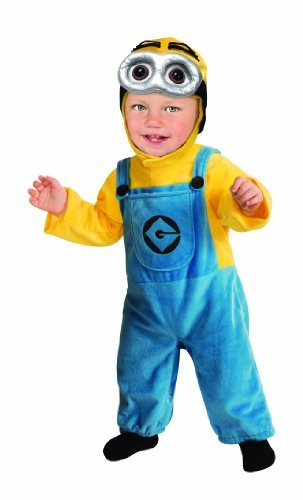 Rubie's Costume Despicable Me 2 Minion Romper, Blue/Yellow, Toddler 1-2