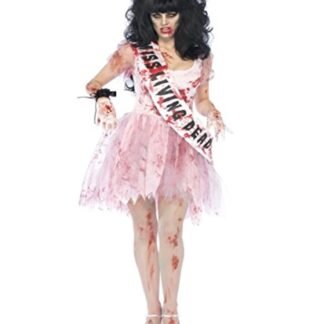 3 PC. Ladies Putrid Prom Queen Dress Set (1XL/2XL)