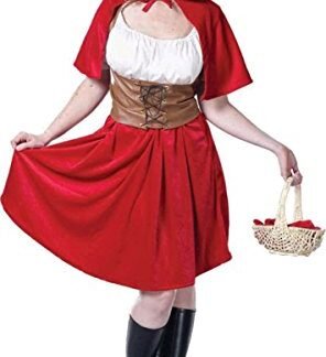 Adult Plus Size Red Riding Hood Costume