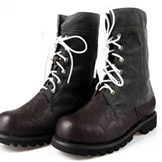 Mtxc Men's Final Fantasy£ºType-0 Cosplay Eingt Uniform Shoes Brown US 9.5