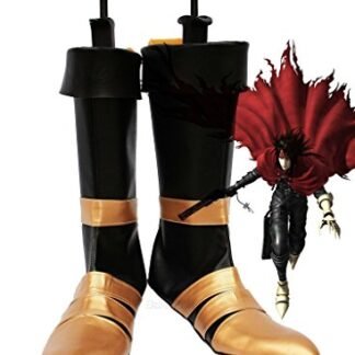 Dirge of Cerberus : Final Fantasy VII FF7 Vincent Valentine Cosplay Shoes Boots Custom Made