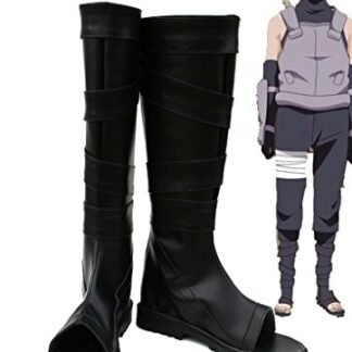 NARUTO Anime Anbu Cosplay Shoes Boots Custom Made