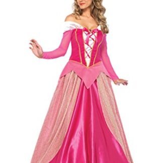 Disney Women's Princess Aurora Costume, Pink, Medium