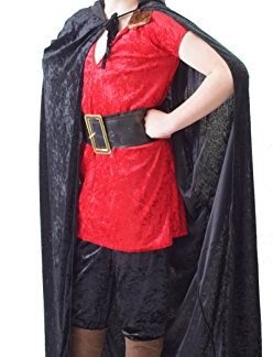 World Book Day-Theatre-Stage-Panto-Beauty And The Beast- GASTON COSTUME With CAPE & HAT - All Childresn Sizes (AGE 3-4)