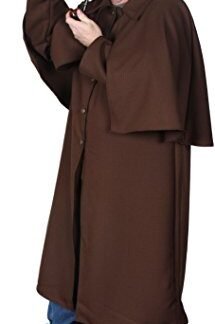 Alexanders Costumes Men's Sherlock Holmes, Brown, One Size