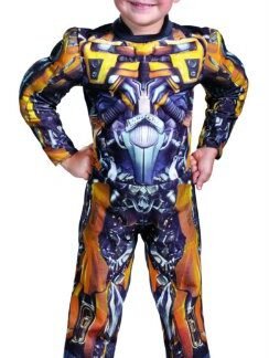 Bumblebee Toddler Muscle Costume - Small (2T)
