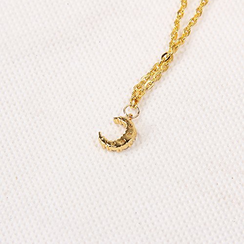 Mtxc Final Fantasy XV Cosplay Lunafreya Nox Fleuret Moon Pendant Necklace 2nd Formal Ver. Gloden - Image 3