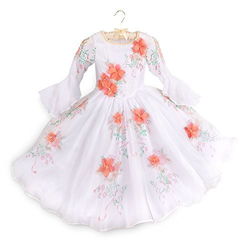 Disney Belle Deluxe Celebration Dress Costume for Kids - Beauty and the Beast - Live Action White Size 5/6