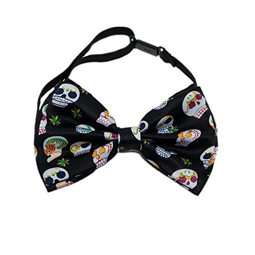 Day of the Dead Bow Tie