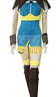 Mtxc Women's Final Fantasy XII Cosplay Costume Penelo Full Set Size Medium Blue