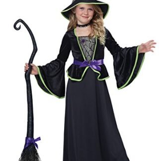 2015 New California Costumes Class Witch Girl Kid Halloween Costumes (S)